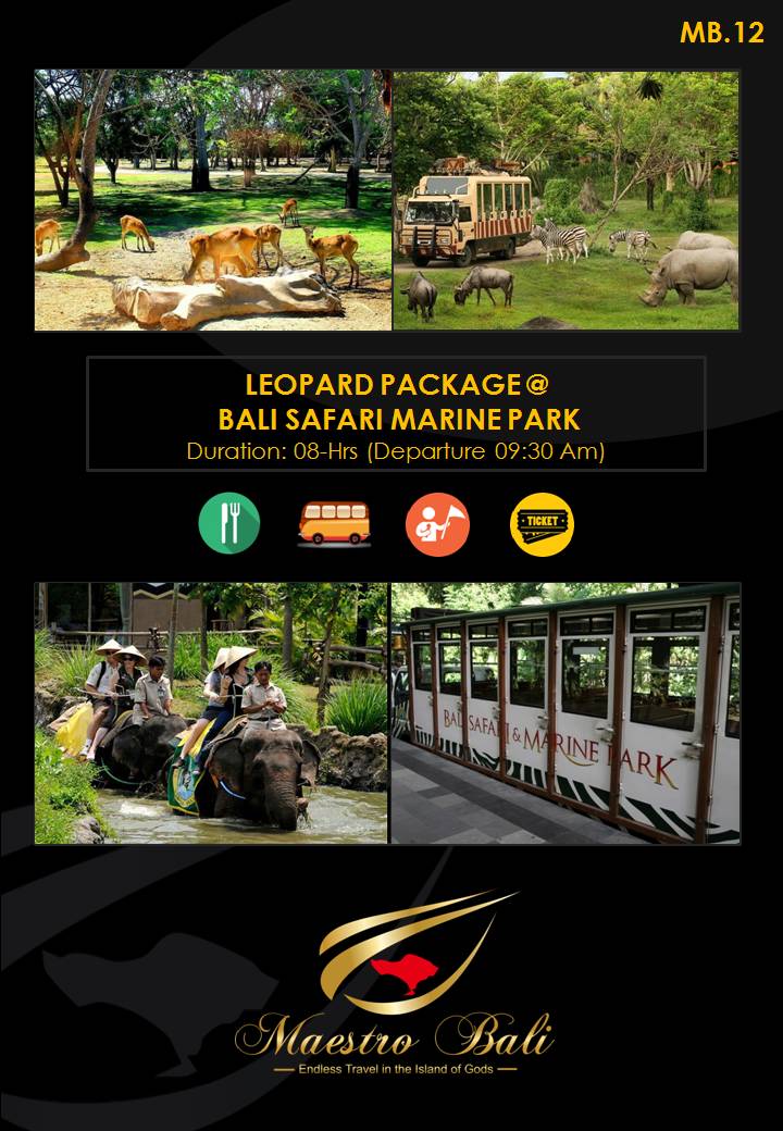 Leopard Package & Bali Safari Marine Park